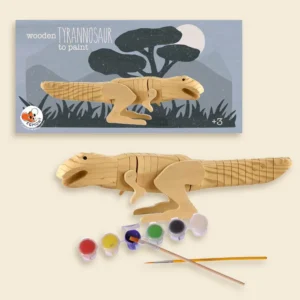 EGMONT Ξύλινος Tyrannosaurus Rex Set Ζωγραφικής,EGM-630564