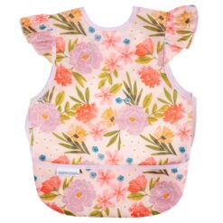 Αδιάβροχη Παιδική Σαλιάρα Με Τσέπη – Floral,SJ118345