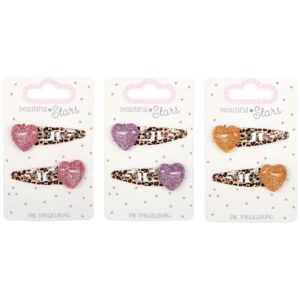 Die Spiegelburg Hairclips Leopar Καρδιές D18 DSP-22975