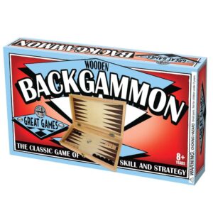 Wooden Backgammon (ξύλινο τάβλι) ,HOM14867