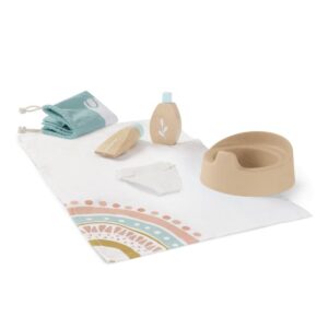 MINILAND Ξύλινο Σετ Περιποίησης Για Κούκλα,MNL94061