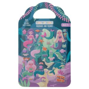 Stephen Joseph Βιβλίο Με Αφρώδη Επαναχρησιμοποιούμενα Αυτοκόλλητα – Mermaid SJ-1294-28A