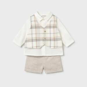 Mayoral Σετ Παντελόνι Κοντό Και Γιλέκο SS26MRL1269