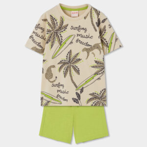 Boboli Σετ Σπλούζα Βερμούδα  26BT623113