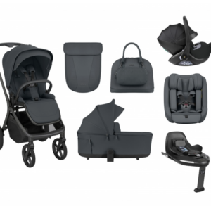 Goya 5-1 σύστημα μεταφοράς platinum graphite (καρότσι, πορτ μπεμπέ, κάθισμα 40-87, κάθισμα 40-105, βάση isofix)