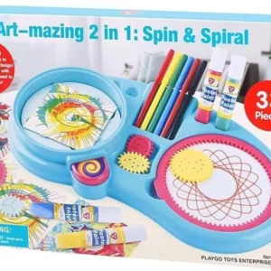 Playgo Art-Mazing Spin & Spiral 2 In 1 PLG-7357