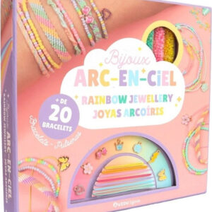 Auzou Πολύχρωμα Βραχιολάκια - Ουράνιο Τόξο - 30 τμχ AUZ-564465