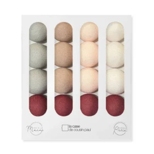 La Case De Cousin Paul Γιρλάντα με 16 φωτάκια Sirocco (χωρίς μετασχηματιστή) CP-07249