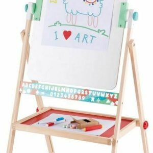 Hape Early Explorer Ξύλινος Πίνακας Flip Flat Easel E-1063B