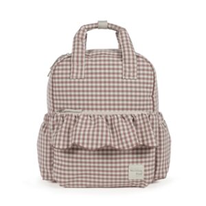 Walking Mum Τσάντα Αλλαξιέρα Backpack Praline Vichy Moka WKLM-1120800668
