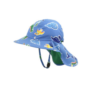 Zoocchini Cape Sunhat UPF50 Devin the Dinosaur And Friends ZOO15060