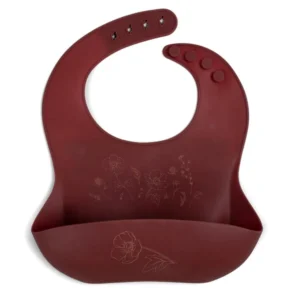 Filibabba Silicone Bib with print – Baked Apple FL-108.00091