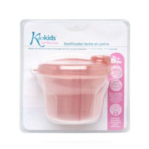 Kiokids Δοσομετρητής Σκόνης Γάλακτος 3 Θέσεων Ροζ | 300ml. KKDS2958