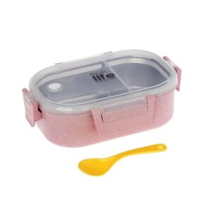 Eco Life Φαγητοδοχείο Light Pink 900ML 33-BO-9073