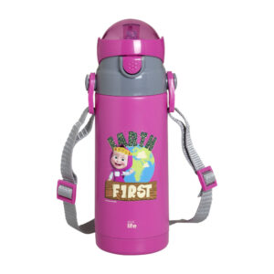Eco Life Παγούρι Kids Thermos 'Masha -Earth First' 400ML (magenta)