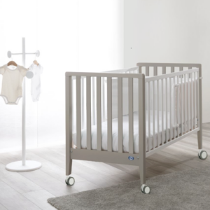 Βρεφικό Σετ PALI Win Bianco/Tortora με λίκνο(90χ73cm), κρεβάτι(133x73cm), στρώματα και προίκα (Αντιγραφή)