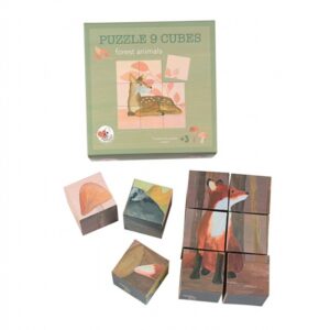 Egmont toys Κυβάκια παζλ Δάσος (9 κομμάτια) EGM-570090