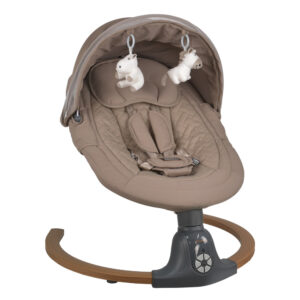 Bebestars Κούνια Ηλεκτρική Fluffy Natural Beige BSTRS-257-182
