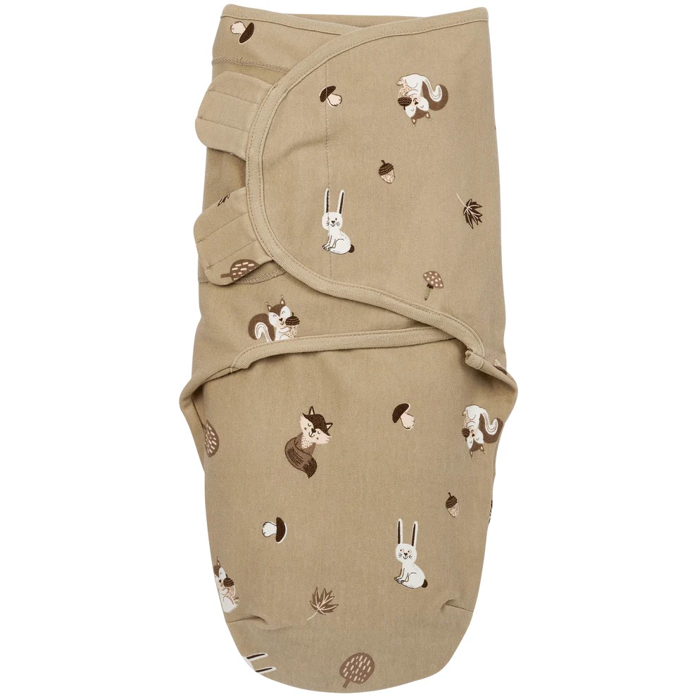 Meyco – Swaddle Forest Animals Sand 0-3 μηνών MEY-155.165.33.01