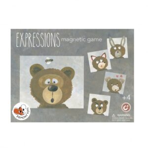 Egmont Toys Μαγνητικό παιχνίδι Εκφράσεις ζώων EGM630678