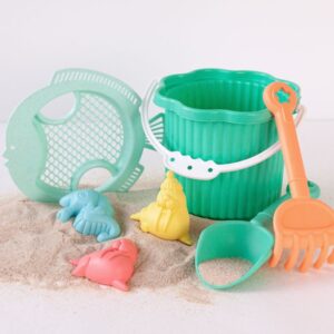 Kiokids Σετ Κουβαδάκια Παραλίας Πορτοκαλί 7τμχ. KIDS-6246