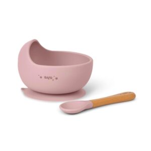 Saro - Σετ Φαγητού Eco Friendly Nordic Wave Baby Pink 17390