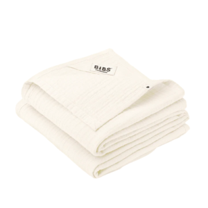 BIBS Σετ Πάνες 2τμχ Muslin 70X70 εκ. Ivory 9401216