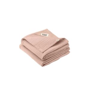 BIBS Σετ Πάνες 2τμχ Muslin 70X70 εκ. Blush 9401244
