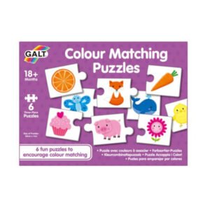Galt Puzzle Αντιστοίχισης Χρωμάτων 2 x 6 ΚΟΜ. GALT-1005281