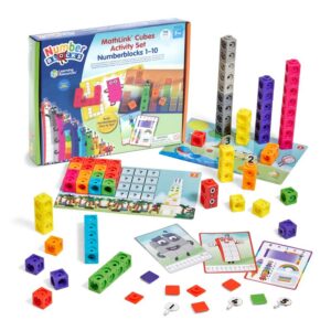 Learning Resources MathLink Cubes Numberblocks Σετ Δραστηριοτήτων 1-10  LSP0949