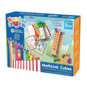 Learning Resources MathLink Cubes Numberblocks Σετ Δραστηριοτήτων 11-20 LSP0950