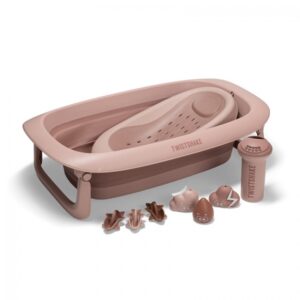 Twistshake Βρεφικό Μπανάκι Με Αξεσουάρ Faded Pink V2 32-08-79262