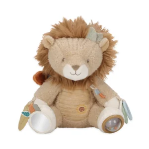 Little Dutch Υφασμάτινο Λιονταράκι Δραστηριοτήτων Safari Friends GRS LD8321