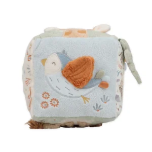 Little Dutch Υφασμάτινος Κύβος Δραστηριοτήτων Safari Friends GRS LD-8309