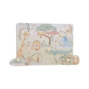 Little Dutch Ξύλινο Παζλ Με 'Ηχους Safari Friends FSC LD7440