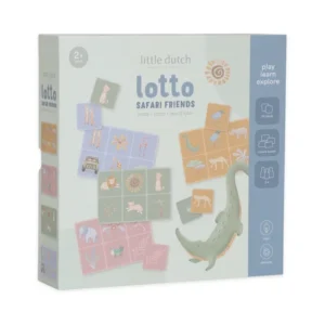 Little Dutch Επιτραπέζιο Παιχνίδι Παρατηρητικότητας Lotto Safari Friends FSC LD7485