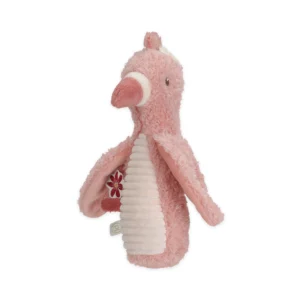 Little Dutch Υφασμάτινη Κουδουνίστρα Flamingo GRS LD8301