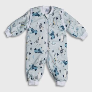 Tender Classic Χειμερινός Υπνόσακος Essential Organic Classic – Eco Zebra 2.5 Tog – Σιέλ Με Αποσπώμενα Μανίκια TDR-27811