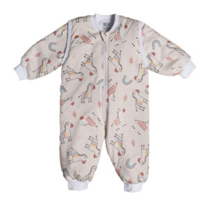 Tender Classic Χειμερινός Υπνόσακος με Πόδια 2.5 tog Eco Zebra Εκρού με Αποσπώμενα Μανίκια TDR-27812
