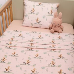 Oliver Baby Σετ Σεντόνια Κούνιας 3 τεμ.110×170 με Λάστιχο  46-6706/426