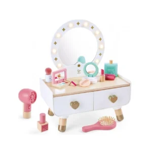 Hape Role Play Ξύλινο My Stylish Dressing Table E3219