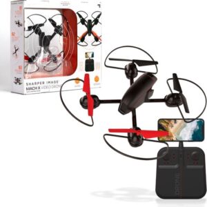 Sharper Image Τηλεκατευθυνόμενο Drone 2.4G Mach With Camera Streaming 1212016961