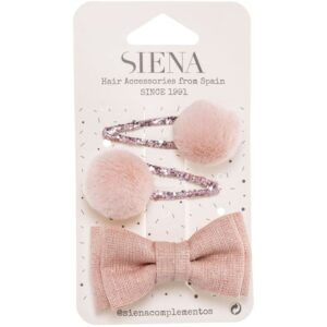 Siena – Σετ Τσιμπιδάκια - Rosa Pastel