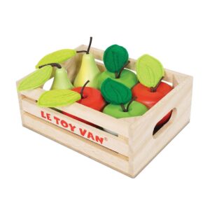 Le Toy Van Ξύλινο Καλάθι με Φρούτα για 2+ Ετών TV191