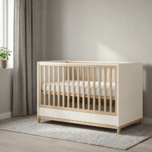 Casababy Zoom Vanilla — Βρεφικό Κρεβάτι Μετατρεπόμενο σε Προεφηβικό - 590395