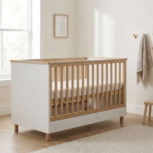 Casababy Lumi White Βρεφικό Κρεβάτι Μετατρεπόμενο Σε Προεφηβικό - 590437